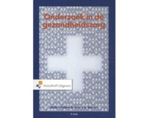 Onderzoek in de gezondheidszorg 9789001895501, Boeken, Studieboeken en Cursussen, Zo goed als nieuw, HBO, Beta, Verzenden