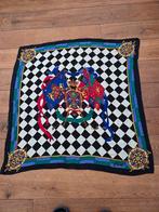 vintage silk scarf carre, Verzenden, Gedragen, Sjaal