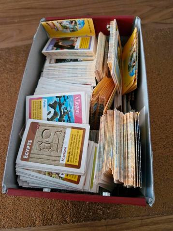 Partij van 2,5 kilo Oude Plaatjes/Kaarten , Stickers beschikbaar voor biedingen