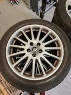 Vier velgen met winterbanden voor Jaguar XJ, XK, Auto-onderdelen, Banden en Velgen, Ophalen, 18 inch, Gebruikt, Velg(en)