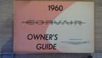 1960 Chevrolet Corvair. First print original Owner's Guide., Auto diversen, Ophalen of Verzenden