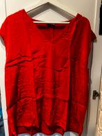 Street One Rode Top Glanzende Stof Maat 42, Kleding | Dames, Grote Maten, Ophalen of Verzenden, Zo goed als nieuw, Rood, Shirt of Top