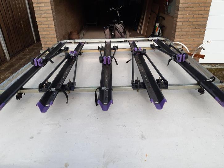 Fietsendrager voor 5 fietsen - Alpenkreuzer, Auto diversen, Fietsendragers, Gebruikt, Fietsendrager-accessoire, 3 fietsen of meer