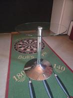 Vintage Glazen Tafel, Huis en Inrichting, Tafels | Bijzettafels, Minder dan 55 cm, Gebruikt, Glas, Ophalen