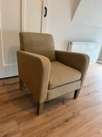 Gratis af te halen fauteuil/stoel taupe kleur, Ophalen, Zo goed als nieuw, Minder dan 75 cm, 50 tot 75 cm