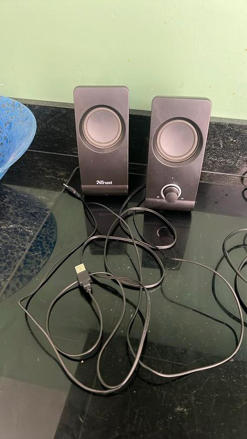 Trust computer/ PC speakers, Computers en Software, Pc speakers, Zo goed als nieuw, Ophalen of Verzenden