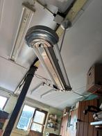 Vintage retro hang lamp TL, Huis en Inrichting, Lampen | Hanglampen, Ophalen, Zo goed als nieuw, Minder dan 50 cm