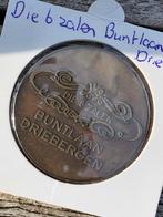 Penning die 6 Zalen Buntlaan Driebergen - Faber Austerlitz, Postzegels en Munten, Ophalen of Verzenden, Brons, Nederland