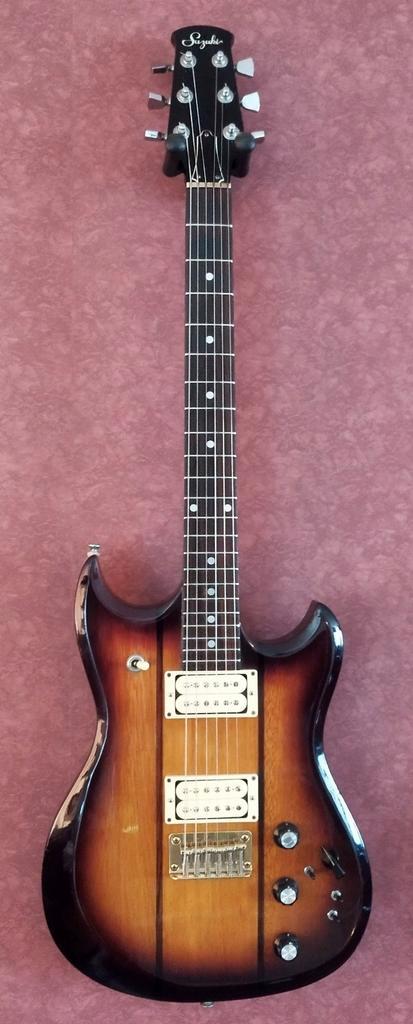 Suzuki gitaar/ Ibanez ST300 model, eind '70., Muziek en Instrumenten, Snaarinstrumenten | Gitaren | Elektrisch, Zo goed als nieuw