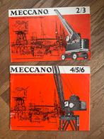 Meccano bouwboeken 2-3 en 4-5-6 / jaren ‘50, Ophalen of Verzenden, Gebruikt