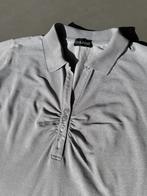 Grijze Golfino polo longsleeve, maat 44, Verzenden, Zo goed als nieuw, Grijs, Golfino
