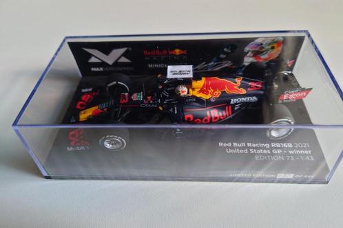 Max Verstappen Minichamps F1 Texas USA 2021 Fanshop Edition, Verzamelen, Automerken, Motoren en Formule 1, Nieuw, Formule 1, Ophalen of Verzenden