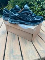 Asics Gel-NYC Black Graphite Grey Nieuw 44/45, Zwart, Nieuw, Ophalen of Verzenden, Sneakers of Gympen