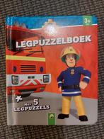 Brandweerman Sam puzzel/leesboek, 10 tot 50 stukjes, Gebruikt, Ophalen of Verzenden, 2 tot 4 jaar