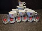 Set Illy Espresso kopjes & glazen, Huis en Inrichting, Keuken | Servies, Ophalen of Verzenden, Zo goed als nieuw, Overige stijlen