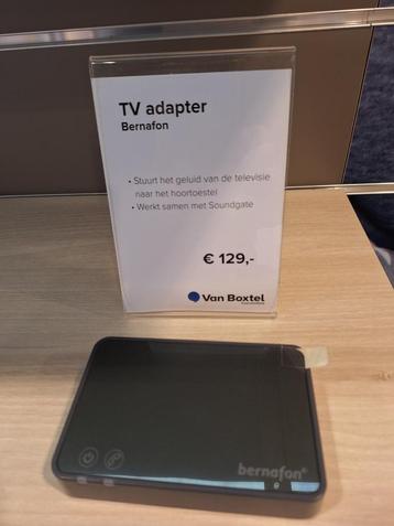 BERNAFON TV ADAPTER TBV TV GELUID OP HOORAPPARATEN EA beschikbaar voor biedingen