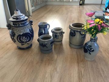 Prachtig uniek Keuls aardewerk en Romtopf beschikbaar voor biedingen