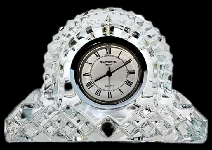 WATERFORD KRISTALLEN PENDULE., Antiek en Kunst, Antiek | Glas en Kristal, Ophalen of Verzenden