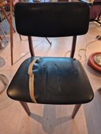 Vintage Eetkamerstoel - Opknapper, Ophalen, Gebruikt, Zwart, Vintage