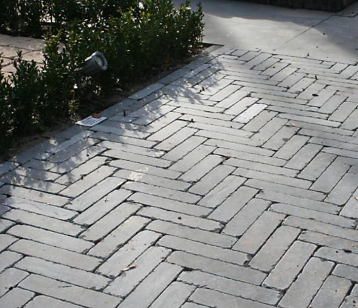 Chinees Hardsteen waalklinkers 20x5x5 cm gezoet / verouderd, Tuin en Terras, Tegels en Klinkers, Nieuw, Terrastegels, Natuursteen