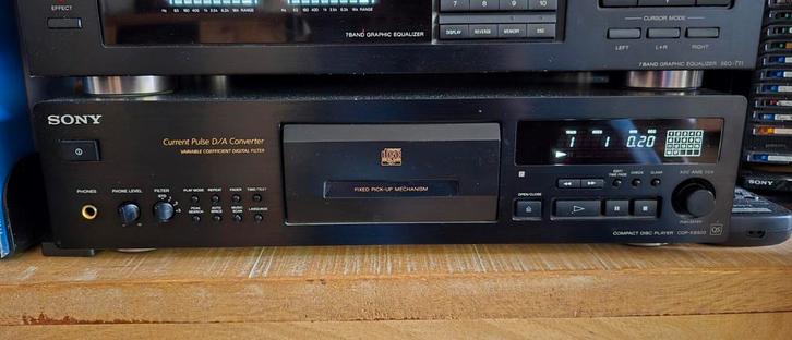 Sony CDP-XB920 QS Cd Speler Met Afstandsbediening, Audio, Tv en Foto, Cd-spelers, Ophalen of Verzenden