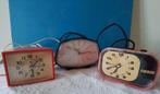 Serie vintage wekkers voor onderdelen of voor de reparateur!, Witgoed en Apparatuur, Wekkers, Ophalen of Verzenden, Niet werkend