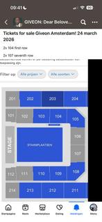 Tickets Giveon Amsterdam, Twee personen, Maart