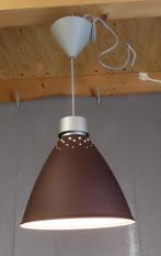 Metalen hanglamp, Ophalen of Verzenden, Zo goed als nieuw, Metaal, 75 cm of meer