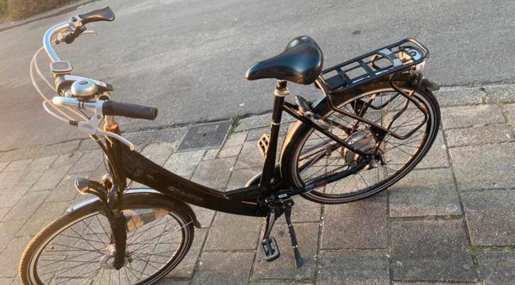 Elektrische fiets, Fietsen en Brommers, Elektrische fietsen, Gebruikt, Sparta, 59 cm of meer, 30 tot 50 km per accu, Ophalen