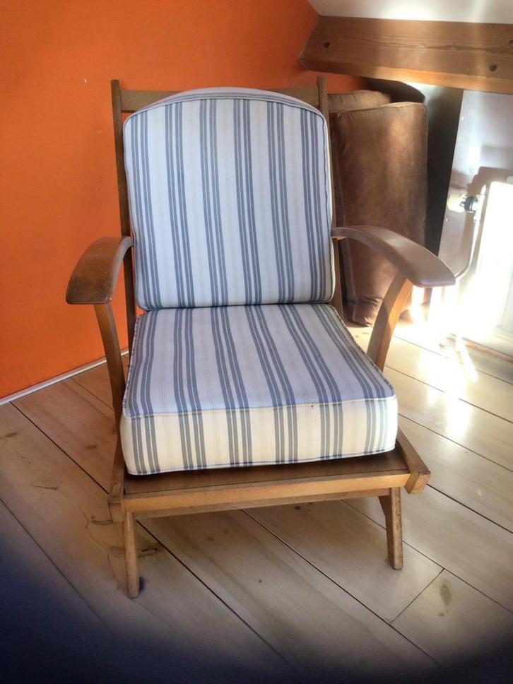 Twee Vintage Rookstoelen, Antiek en Kunst, Antiek | Meubels | Stoelen en Banken, Ophalen