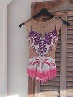 Prachtig twirl/ acro/ ritmisch gym/ schaatspakje maat 122, Ophalen of Verzenden, Zo goed als nieuw