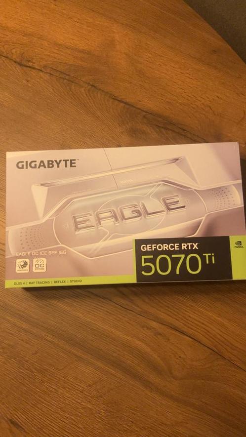 *NIEUW* Gigabyte RTX 5070 Ti EAGLE OC ICE SFF 16GB videokaar, Computers en Software, Videokaarten, Zo goed als nieuw, Nvidia, PCI-Express 4.0