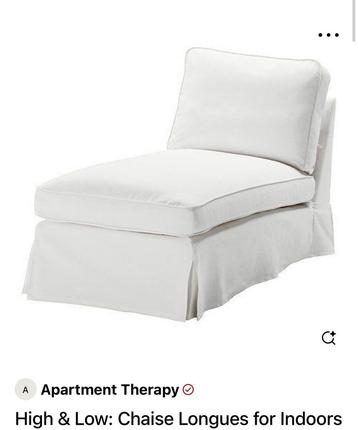 Chaise lounge wit