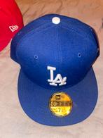 Blauwe Los Angeles Dodgers Pet - New Era 59Fifty, Ophalen, Nieuw, 58 of 59 cm (L, 7¼ of ⅜ inch), Pet