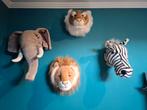 Prachtige dierenkoppen voor aan de muur, Ophalen of Verzenden, Zo goed als nieuw