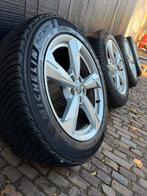 Originele audi A6 C8 velgen  18 inch met winterbanden, Auto-onderdelen, 18 inch, Banden en Velgen, 235 mm, Winterbanden