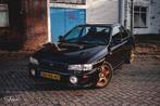 Subaru Impreza 2.0 GT Turbo AWD 1999 Zwart stars 25, Auto's, Subaru, 1994 cc, 4 cilinders, Alcantara, Zwart