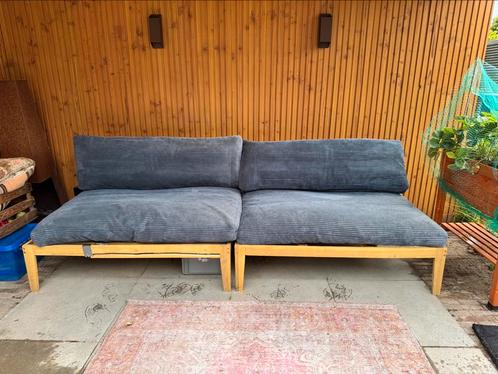 Pallet buitenkussen (all weather) 2 stuks 120 cm lang, Tuin en Terras, Tuinmeubel-accessoires, Nieuw, Ophalen of Verzenden