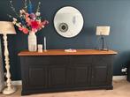 Teakhouten dressoir, Huis en Inrichting, Kasten | Dressoirs, Ophalen, Teakhout, Zo goed als nieuw, 200 cm of meer