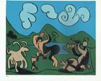 Picasso Two Satyrs and Goat Linocut Genummerd, Antiek en Kunst, Kunst | Etsen en Gravures, Ophalen of Verzenden