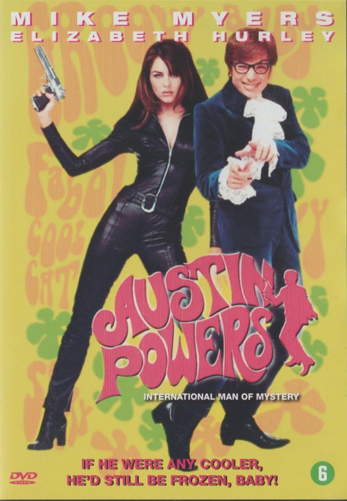 71) Austin Powers: met Mike Myers en Elizabeth Hurley, Cd's en Dvd's, Dvd's | Komedie, Gebruikt, Actiekomedie, Vanaf 6 jaar, Ophalen of Verzenden