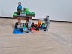 Lego mincraft 21166, Ophalen of Verzenden, Zo goed als nieuw