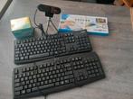 Computer Accessoires Set: Toetsenborden, Webcam, Switch, Ophalen of Verzenden, Zo goed als nieuw, Qwerty, Bedraad