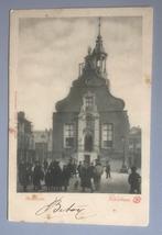 Oude Ansichtkaart Stadhuis Schiedam - N.J. Boon, Verzamelen, Ophalen of Verzenden, Voor 1920, Ongelopen
