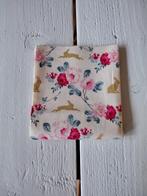 Lief quiltstofje - bloem/roos/haasje/konijn - patchworkstof, Ophalen of Verzenden, Nieuw, Roze, Katoen