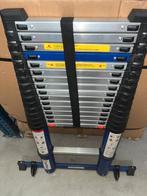 Panthera Telescoopladder 5,2m (#19), Doe-het-zelf en Verbouw, Ladders en Trappen, Ophalen, Gebruikt, Ladder, Opvouwbaar of Inschuifbaar