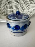 In zeer goede staat > Leuk keuls blauw potje met deksel, Antiek en Kunst, Antiek | Keramiek en Aardewerk, Verzenden
