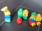 lego Primo speelset 10 delig met kar, pop en rammel, Kinderen en Baby's, Speelgoed | Duplo en Lego, Ophalen of Verzenden, Gebruikt