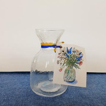 2 Miniatuurvaasjes SEA Glasbruk Rune Strand Vintage Design beschikbaar voor biedingen