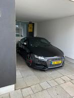 Audi TT TTS Coupe Quatro Stage2+Miltek. 390PK 520NM koppel, Auto's, 74 €/maand, Zwart, 4 cilinders, 4 stoelen
